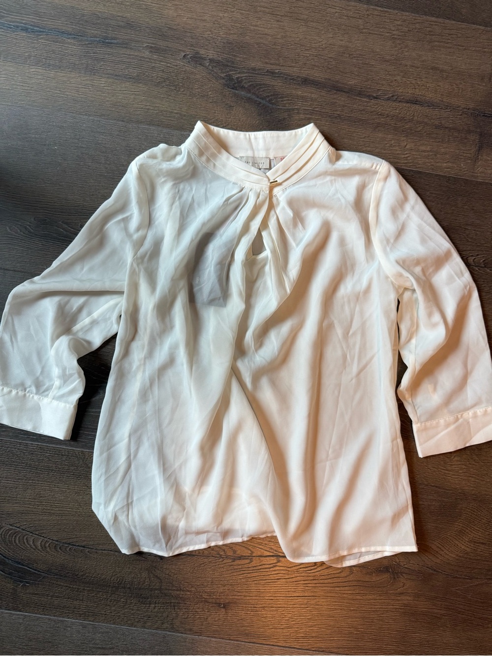 The Limited Ivory Blouse